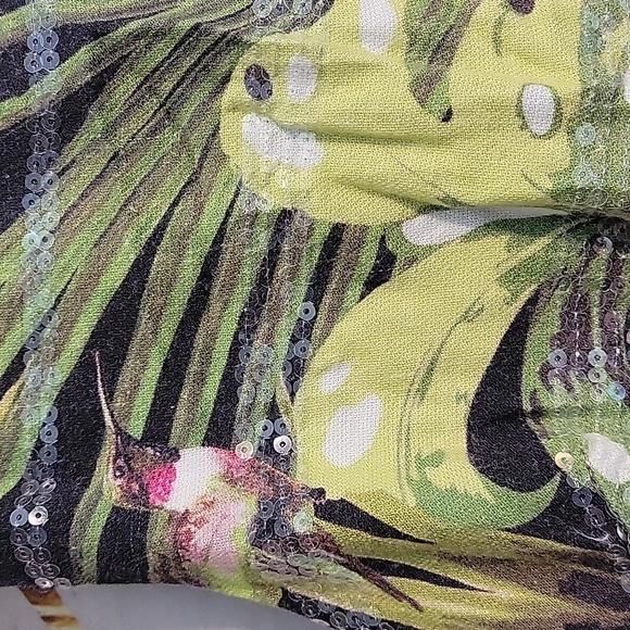 Derhy tropical woman's dress S - Picture 2 of 6